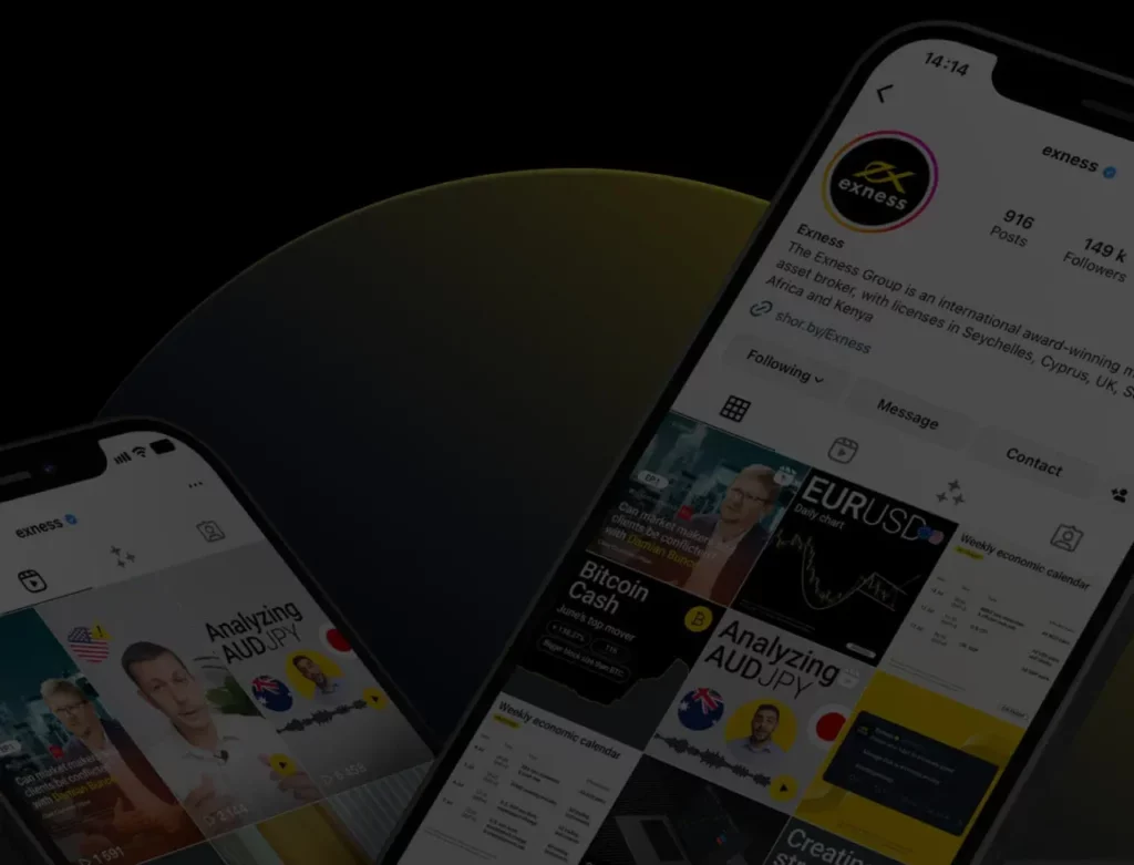 Exness Social Network.一方面，社会网络。 